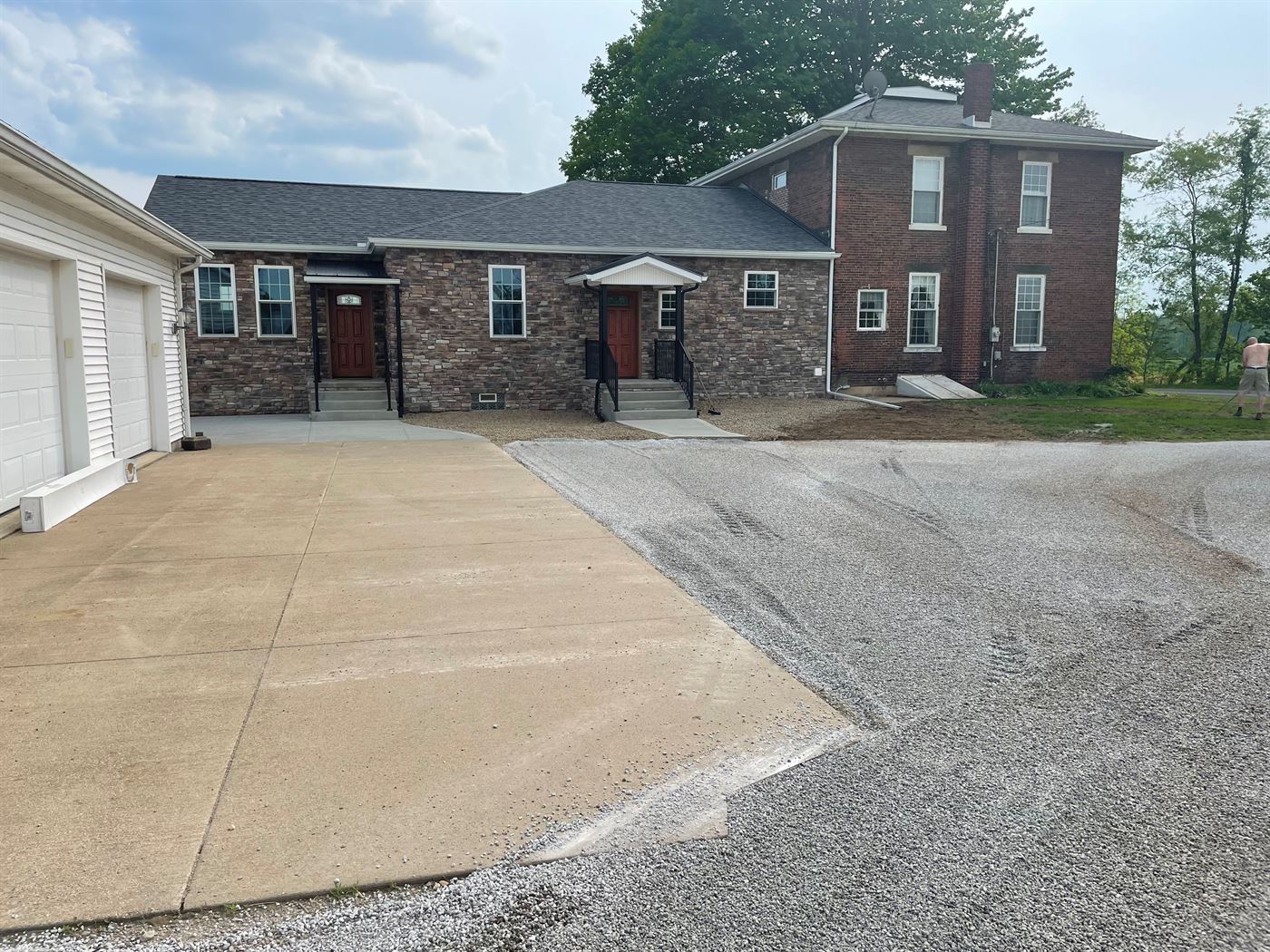 First-floor addition joined to an existing home by Stellar Construction in Northeast Ohio